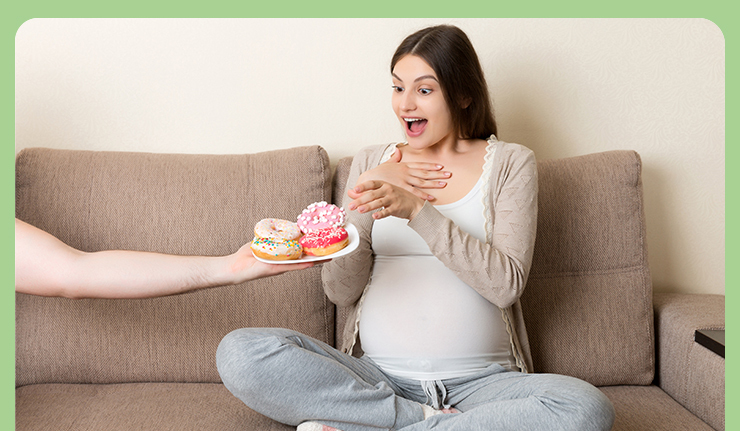 pregnancy heavy food